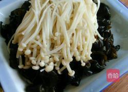 凉拌黑木耳金针菇(降血压的菜)的做法图解9