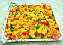 鸡蛋烤馒头丁的做法图解7