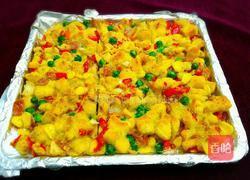 鸡蛋烤馒头丁的做法图解8