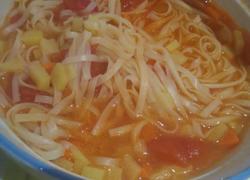 西红柿土豆面条