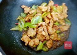 青椒肉段的做法图解13