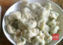 韭菜莲藕饺子的做法图解3
