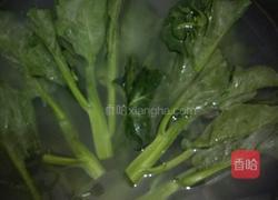 肉末芥兰的做法图解1