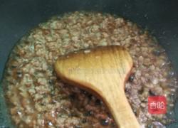 肉末芥兰的做法图解7