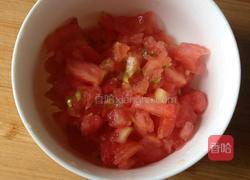 青椒茄汁宽面的做法图解5