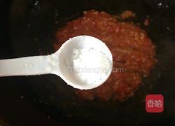 青椒茄汁宽面的做法图解9