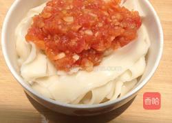 青椒茄汁宽面的做法图解14