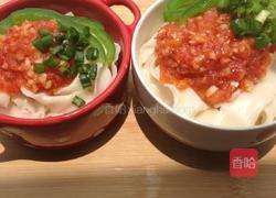 青椒茄汁宽面的做法图解15
