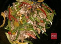 彩椒孜然肉的做法图解3