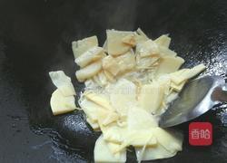 酸笋炒花蛤的做法图解7