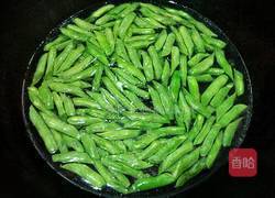 紫苏肉沫炒四季豆的做法图解3