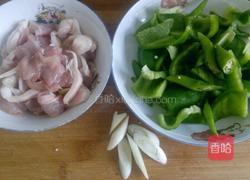 双椒炒肉的做法图解2