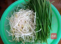 韭菜炒芽菜的做法图解1