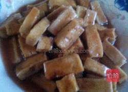 糖醋炸豆腐的做法图解3