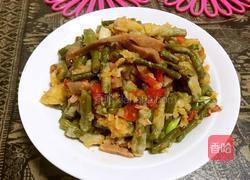 西红柿炒豇豆疙瘩的做法图解9