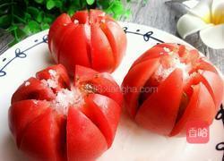 糖拌西红柿的做法图解3