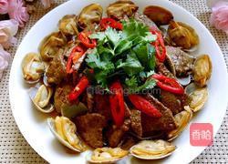 花蛤猪肝的做法图解9