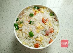 洋葱火腿炒饭的做法图解9
