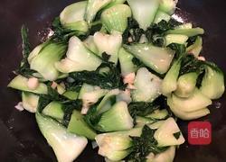 清炒上海青的做法图解5