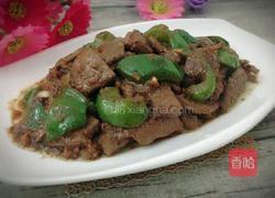 青椒炒猪肝的做法图解9