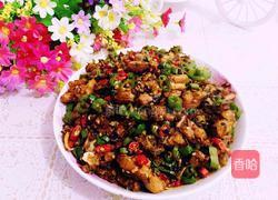 芽菜米双椒鸡的做法图解11