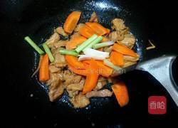 腐竹炒肉的做法图解5