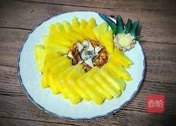 凤梨(菠萝)家常切削法的做法图解9