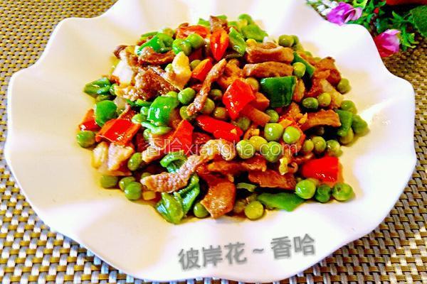 辣子青豆炒肉丝