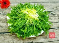 凉拌苦菊的做法图解2