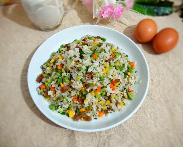 彩色炒饭(简易版)