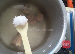 排骨青菜粥的做法图解4