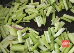 芹菜粉条的做法图解4