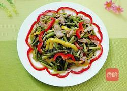 肉片蒜苔的做法图解9