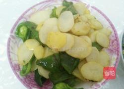 青椒土豆片的做法图解4