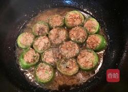 丝瓜酿肉馅的做法图解8