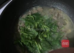 猪肝菠菜汤的做法图解4