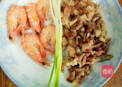 香肠鲜虾饼的做法图解3