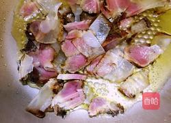 四季豆炒腊肉的做法图解4