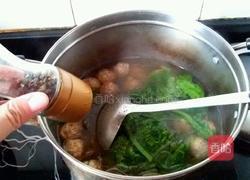 汆丸子的做法图解12