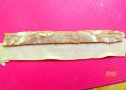 培根玫瑰花卷的做法图解6
