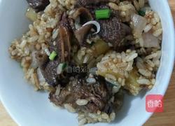 牛肉炒饭的做法图解5