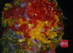 七彩腊味豆的做法图解7