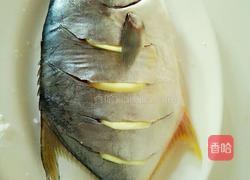 微波炉盐金昌鱼的做法图解4