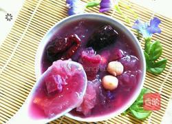 红枣紫薯银耳汤的做法图解6