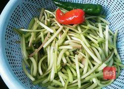 清炒红薯梗的做法图解2