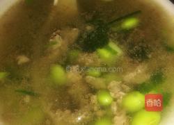 青豆瘦肉汤的做法图解3