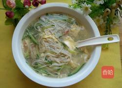 金针菇蛋花汤的做法图解15