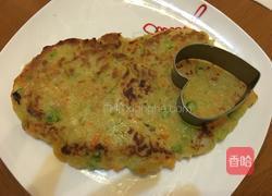 五彩蔬菜豆渣饼的做法图解7