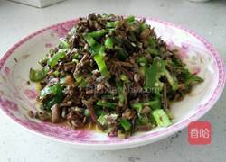 青椒炒蕨菜干的做法图解5