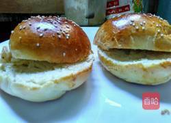 我学做的汉堡的做法图解9